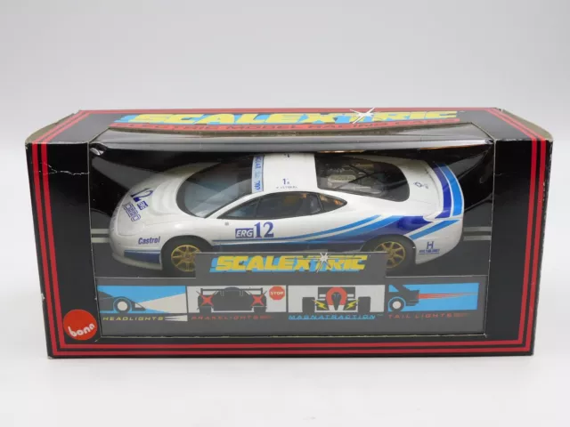 Scalextric Jaguar XJ220 Italy slot car C2013 Con Luces 1:32 MIB Hornby Scx