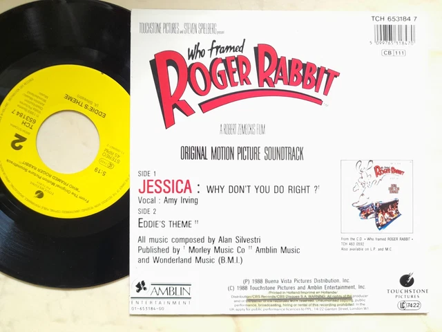 Amy Irving Why Don T You Do Right Lyrics JESSICA RABBIT WHY Don ´ T You Do Right? Amy Irving 1988 UK Amblin
