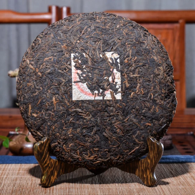 357g Healthy Food Chinese Yunnan Pu-erh Cooked Tea Banzhang Ripe Puerh Tea Cake