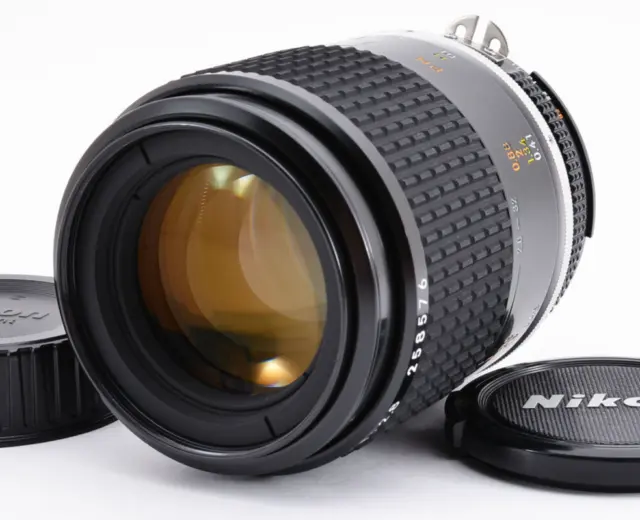 [Near MINT]  Nikon Ai-s Ais Micro Nikkor 105mm f/2.8 MF Macro Lens From JAPAN