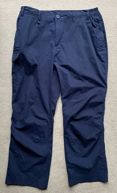 BRASHER WALKING HIKING Cargo Pants Outdoors Trousers Blue Men's W 38 L 33  £19.99 - PicClick UK