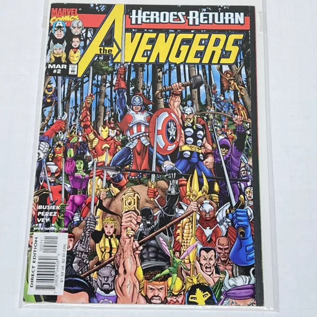 The Avengers Heroes Return #2 Marvel Comics 1998