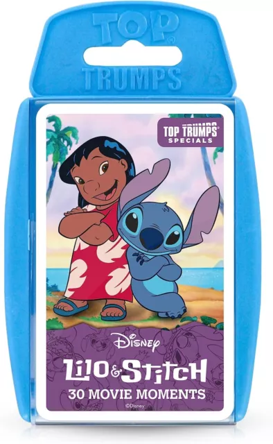 Top Trumps Specials Disneys Lilo and Stitch 30 Movie Moments Card Game, Play wi