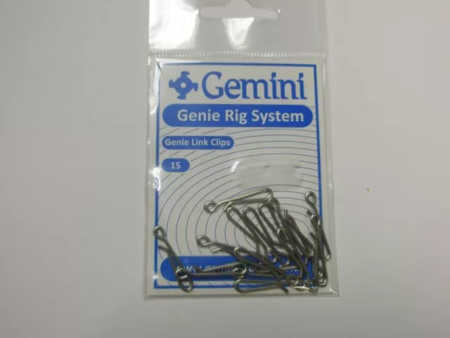 Gemini Genie Lien Pinces 15pk Mer Pêche Matériel