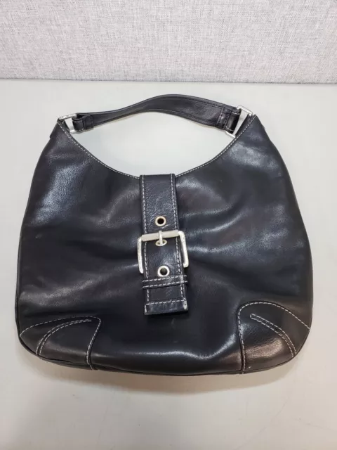 Michael Kors Black Leather Hobo Bag