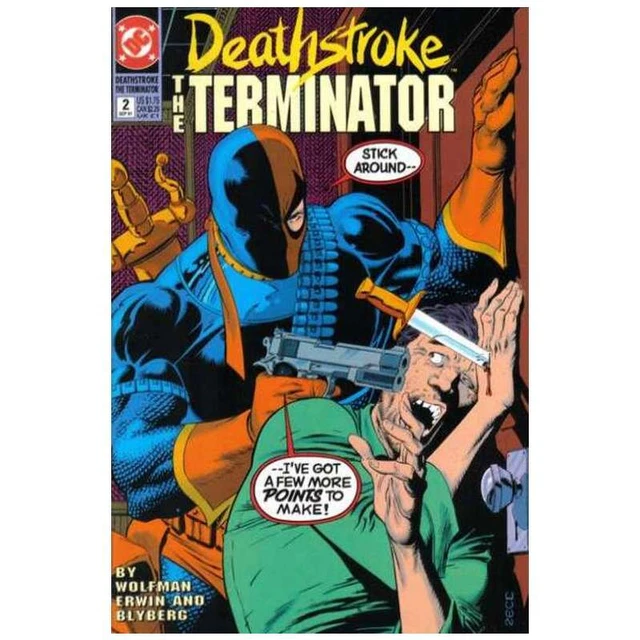 Deathstroke: The Terminator #2 in Very Fine + condition. DC comics [q`