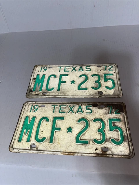 “Flair” January 1951 US Texas, License Plates, Automobilia, Transportation