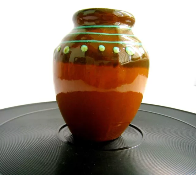 Ukrainian Home décor pottery vase handmade raku ceramic gift for her