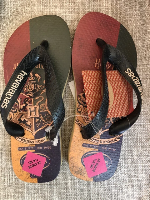 HAVAIANAS HARRY POTTER Flip Flops UK 9 9.5 EU 43 44 Sandals Deathly Hallows 23.79 PicClick UK