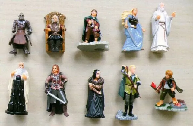 Ü ei Figuren Komplettsatz Herr der Ringe II – Die zwei Türme alle BPZ