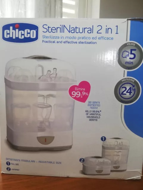 Sterilizzatore biberon Chicco Steril Natural 2 in 1