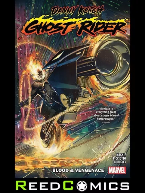 DANNY KETCH GHOST RIDER BLOOD AND VENGEANCE GRAPHIC NOVEL Collects 5 Part Series