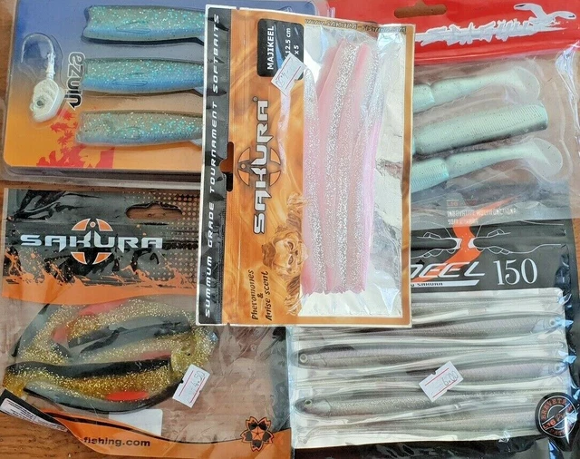 Promo lot de leurres souples Grauvell Jinza 82