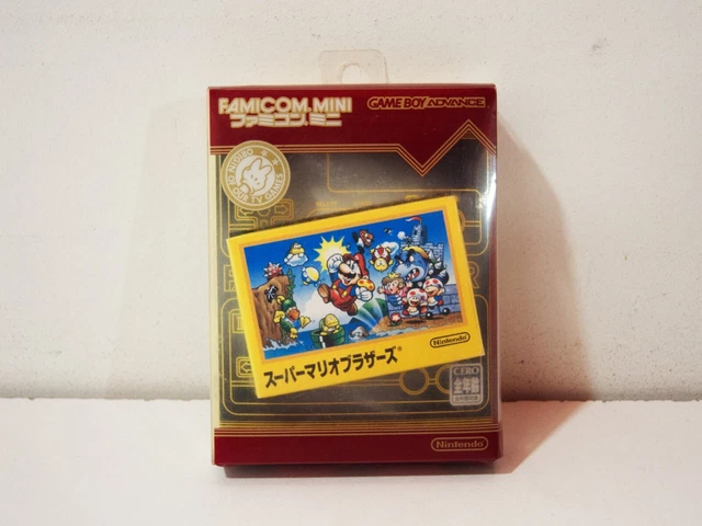 Super Gameboy Advanced Mini FAMICOM MINI SUPER Mario Bros. Nintendo Game Boy Advance GBA NTSC Japan ...