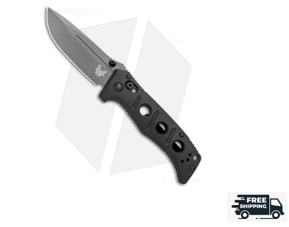Benchmade Mini Adamas AXIS Lock Knife Black G-10 (3.3" Gray) 273GY-1