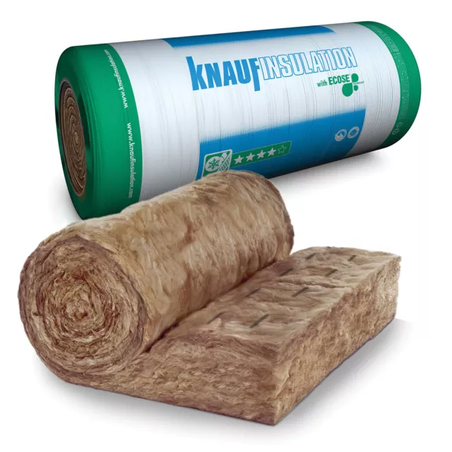 KNAUF Insulation Dämmrolle aus Glaswolle Unifit TI 132 / 135 U