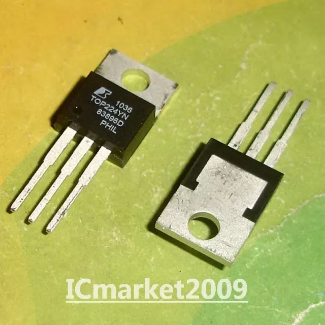 2 PCS TOP224YN TO-220 TOP224Y TOP224 Off-line PWM Switch IC