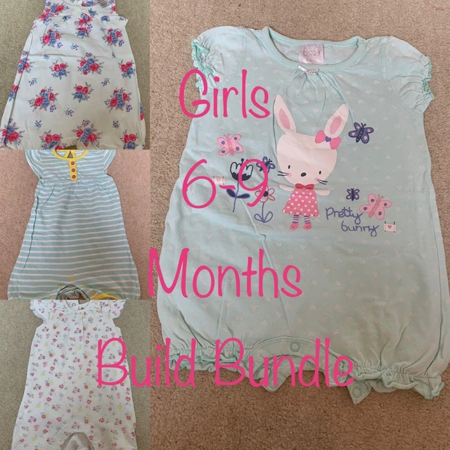 Baby Girls Clothes 6-9 Months - Create Your Own Bundle