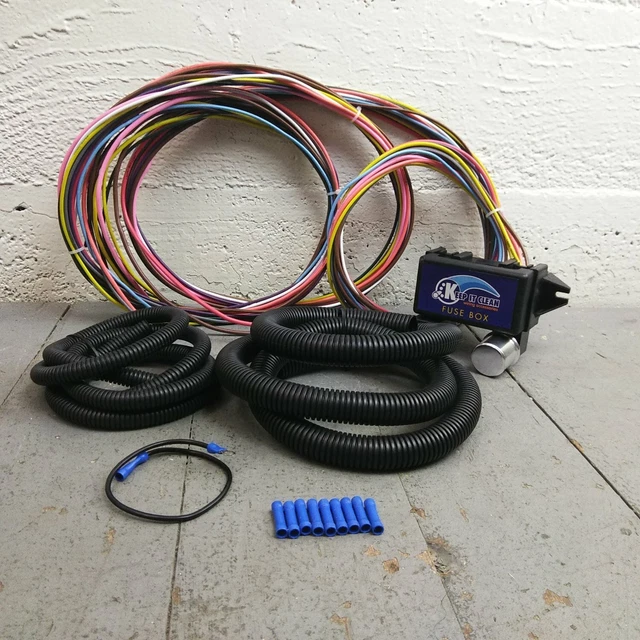 WIRE HARNESS FUSE Block Upgrade Kit for 1967 1968 Camaro / 68 1974