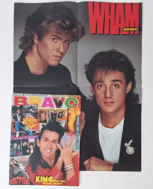 Bravo 18 vom 25.4.1985 KING ~ Komplett mit Wham Superposter (D1108)