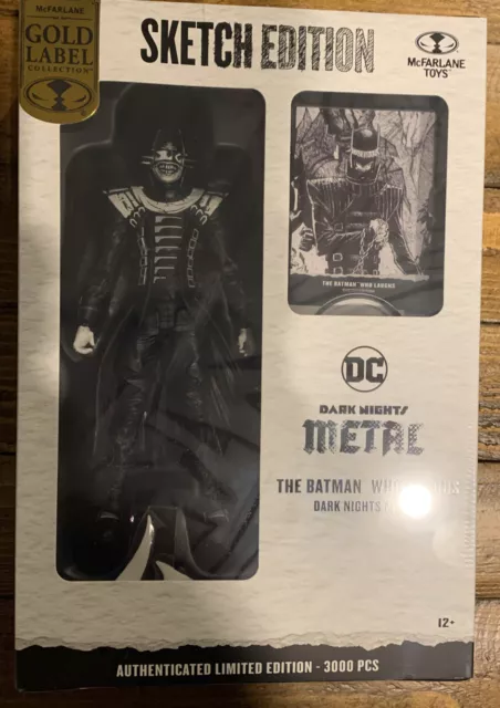 McFarlane DC The Batman Who Laughs Sketch Edition Gold Label SDCC 2023 In Hand!