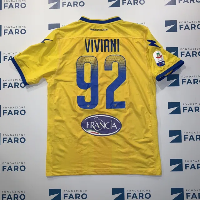 Maglia Frosinone di VIVIANI Match Worn Stag. 2018-2019
