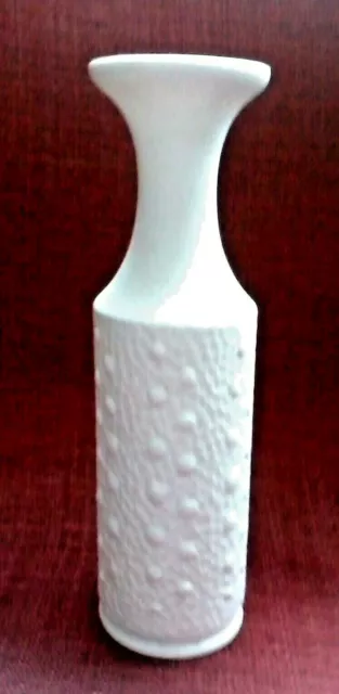 KPM Royal Porzellan Bavaria Blumenvase, Vase (Bisquitporzellan) - weiß