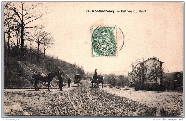 95 MONTMORENCY - entree du fort