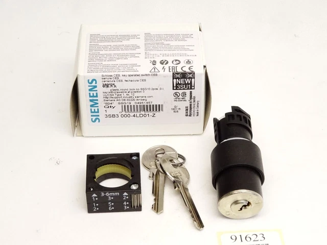 Siemens Clé Ces 3SB3000-4LD01-Z / Neuf Emballage D'Origine