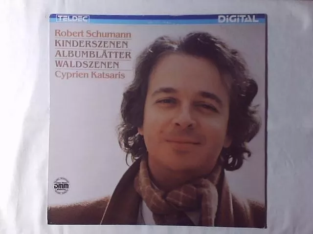 CYPRIEN KATSARIS Schumann: Kinderszenen / Albumblatter lp MAI SUONATO UNPLAYED