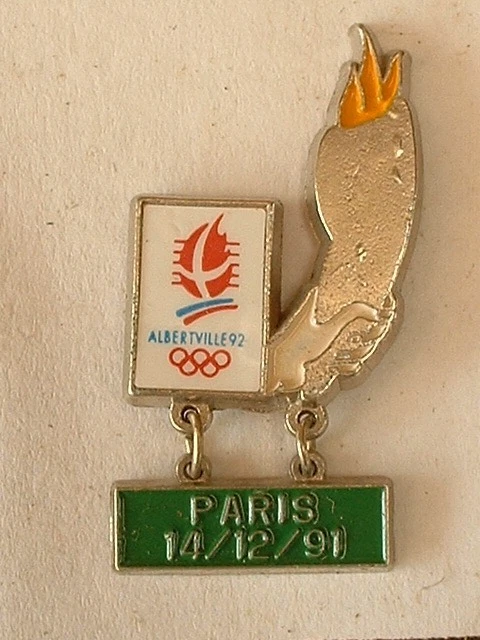 Pin's JO Albertville 1992 – Cojo 1991 – Édition Officielle – Objet De Collection Sport