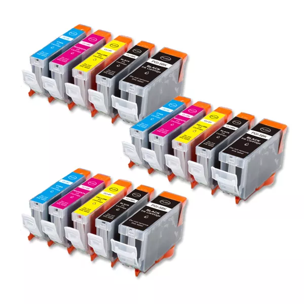 15 PK Printer Ink + Chip for Canon PGI-225 CLI-226 MG5320 iP4920 MX882 MX892