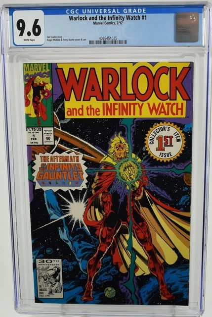 Warlock and the Infinity Watch #1 (1992) CGC 9.6 Jim Starlin Marvel Comic