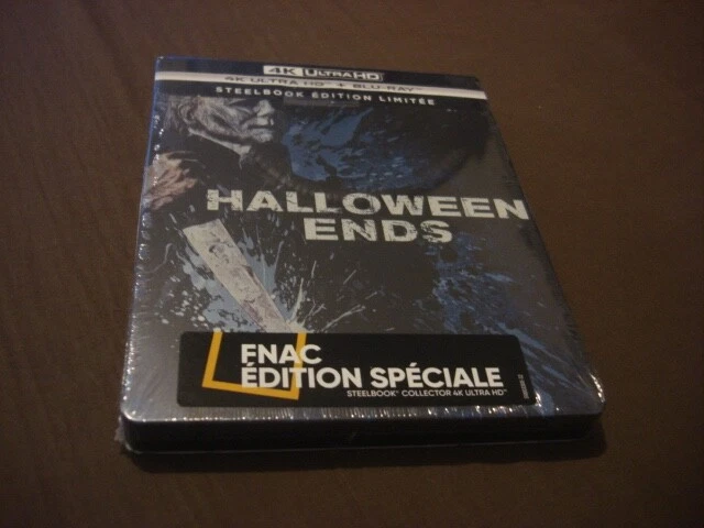 Blu ray 2D + 4K steelbook "Halloween ends" édition française FNAC