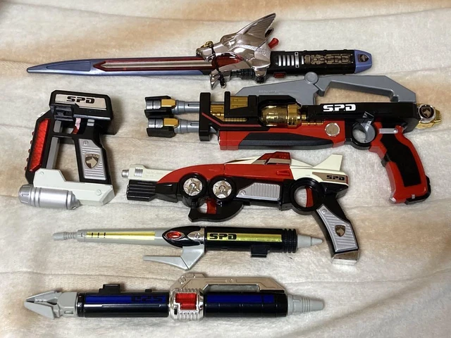 ESPOSA DE LICENCIA BANDAI Japan DX Power Rangers SPD Sentai Dekaranger