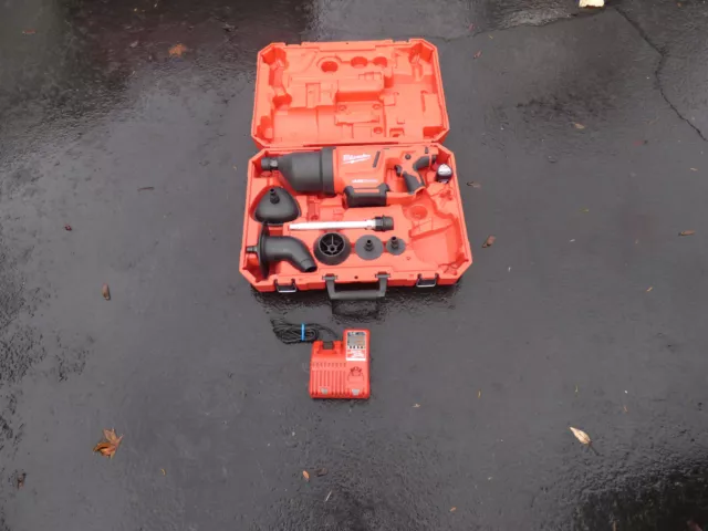 Milwaukee Drain Cleaner Cat. No. 2572B 12 volt Air Snake Milwaukee Drain Cleaner Cat. No. 2572B 12 volt Air Snake