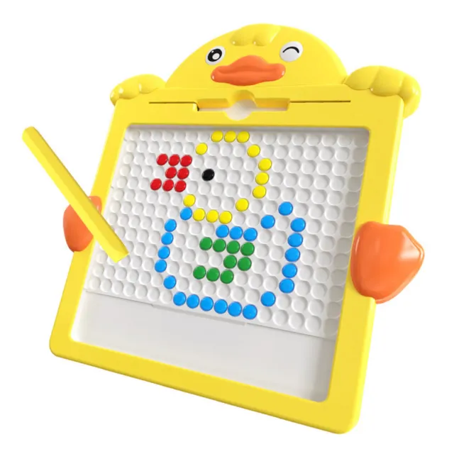 Juguete educativo Montessori de tabla de garabatos grande duradero para niños juguetes (pato grande) -