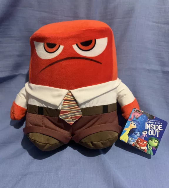 Disney Whitehouse Leisure International Ltd Inside Out Anger Plush Soft Toy 18cm