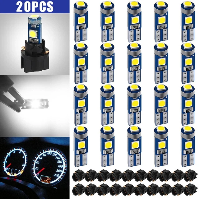 Console Centrale Léger Prise Ampoules 3030 SMD LED Instrument De Panneau T5 LED