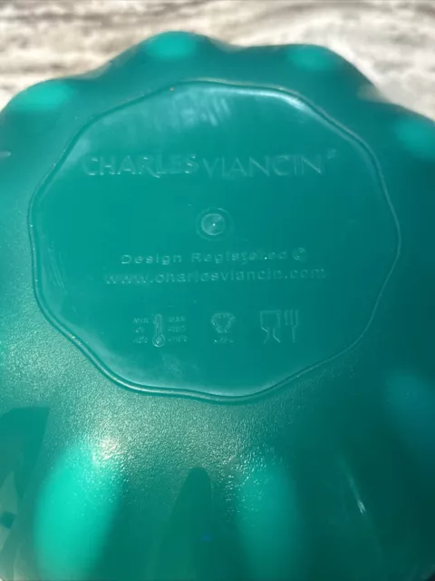 CHARLES VIANCIN Melon Bowl ~ Aqua 3