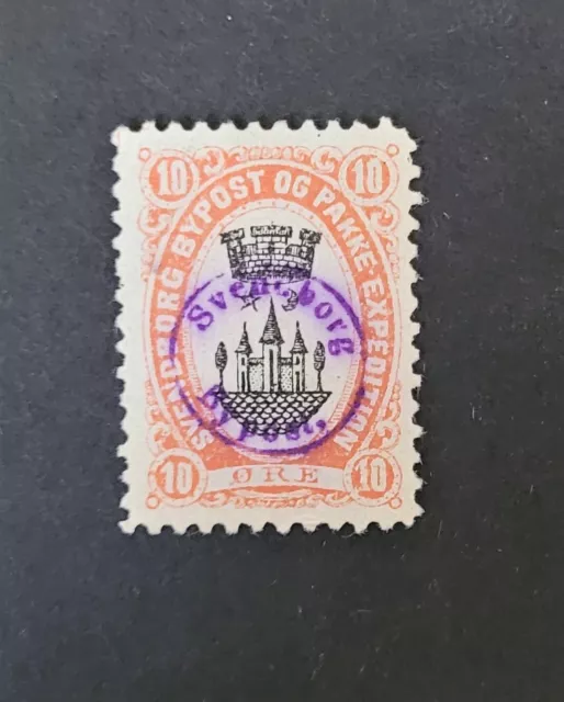 STAMPS DENMARK LOCAL POST SVENDBORG USED - #4865a