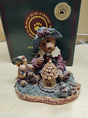 Boyds Bears & Friends Ms Berriweathers Cottage 01998-41 Private Issue 1998 COA