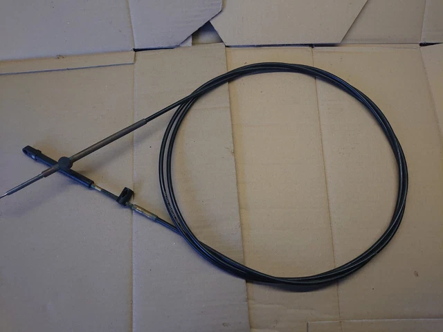 TELEFLEX OUTBOARD C5 remote control throttle and gear cable 12FT single ...