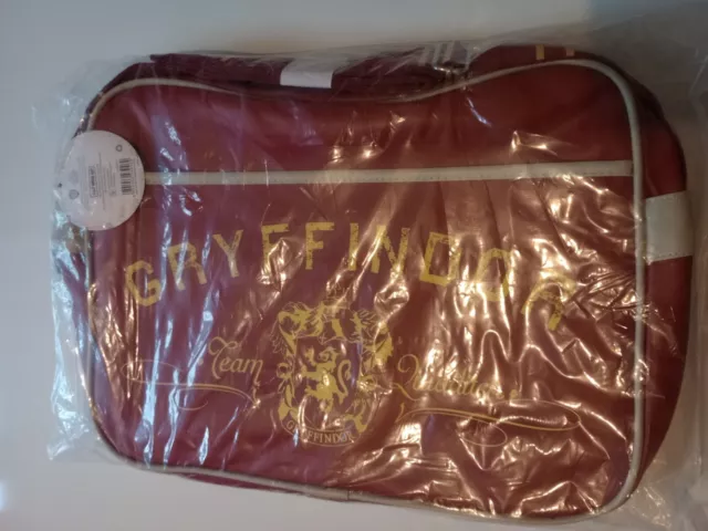 Official Harry Potter Gryffindor Crest Shoulder Messenger Sport School Bag Bnwt