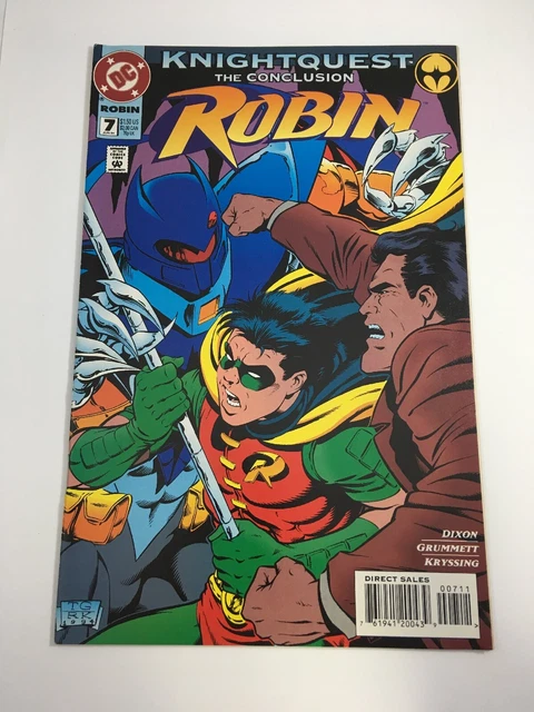 Robin #7 Knightquest Conclusion Batman Azrael DC Comics June 1994