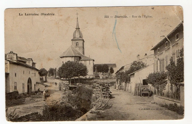 Diarville, Rue de l'Eglise