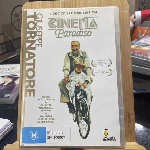 Cinema Paradiso (Special Edition, DVD, 1988) 4 disc collector's Region All
