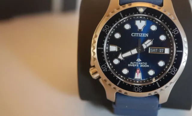 CITIZEN PROMASTER MARINE,  Automatik dunkelblau, DayDate