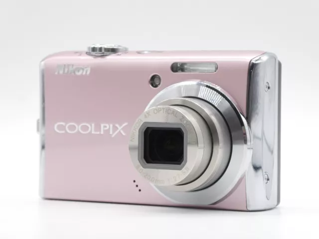 [NEAR MINT++ IN BOX] Nikon COOLPIX S620 Pink 12.2MP Digital Camera FROM JAPAN