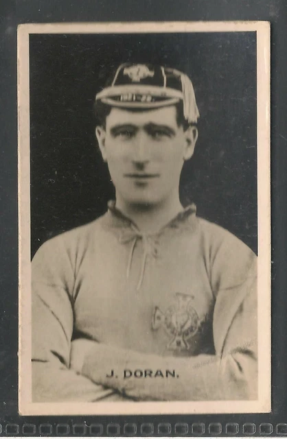 Thomson, signierte echte Fotos (Fußballer), J DORAN, BRIGHTON & HOVE A, SEHR GUTER ZUSTAND, 1923